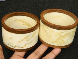 Brazalete de resina Brazaletes de joyería de moda para regalo Mujeres Fiesta Uso Brazalete de estilo clásico a bajo precio en la India - Product Image 6