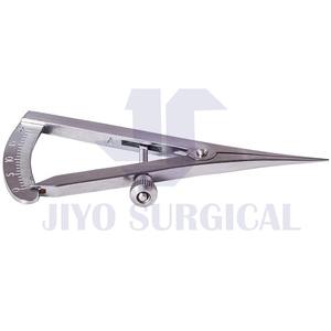 Pied à coulisse Castroviejo 7cm 20mm 0 à 20mm droit manuel ophtalmologie Instruments haut de gamme - Product Image 5