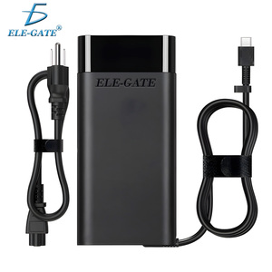 Caricabatterie Compatibile per Laptop HP 65W 90W Tipo C in Lega di Alluminio con Spina UK/US/EU, Porta DC, Corrente 25A, Uscita 20V per Auricolari - Product Image 1