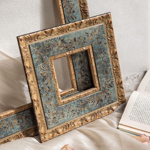 Cadre photo mural vintage français en bois gaufré, ornementé, doré, pour peinture à l'huile, décoration murale <span class=keywords><strong>de</strong></span> galerie et <span class=keywords><strong>de</strong></span> maison - Product Image 4