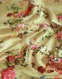 Elegant Lightweight Printed Velvet <b>Fabric</b> for Boys' Dresses Curtains Upholstery Bags Covers and Jeans Available in Various Color - Product Image 3