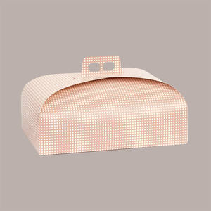 Boîte à dragées Peach Dove avec petits compartiments de rangement 335x235 H90mm, lot de 10 boîtes en papier pour accessoires - Product Image 3