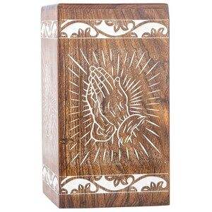 Urne funéraire en bois haut de gamme pour humains |   Prix d'usine OEM - Product Image 2