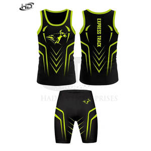 Uniforme de pista y campo con logotipo personalizado, Diseña tu propio tamaño, color, uniforme de pista y campo para ropa de equipo - Product Image 1