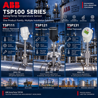 100% Asli ABB SensyTemp TSP100 Sensor Suhu RTD Pt100 Termokopel 4-20mA HART Termometer Industri Proses