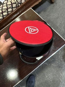 Étui à capuchon de couronne de rite écossais en cuir noir et or Service OEM bas quantité minimale de commande étui à capuchon maçonnique à bas prix ronpex - Product Image 6