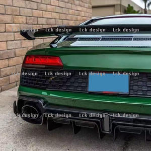 2021-2023 <span class=keywords><strong>Audi</strong></span> R8 Pièces automobiles en fibre de carbone sèche Aileron avant et accessoire de pare-chocs de style Capristo - Product Image 3