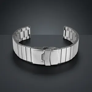Luxury Unisex GD033 Stainless Steel Smartwatch Band Stainless Steel Buckle Soft Adjustable <b>Watch</b> Strap <b>Watch</b> Bands <b>Watch</b> Part - Product Image 1