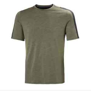 Camisetas Deportivas Premium Personalizadas para Hombre, de Secado Rápido, 100% Lana Merino, Cuello Redondo, Impresión por Sublimación, Camiseta Casual de Manga Corta - Product Image 5