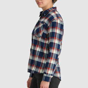 Chemise en flanelle brossée personnalisée 240 GSM pour homme, shacket uni 100 % fibre de bambou respirant et écologique, col rabattu recouvert - Product Image 4