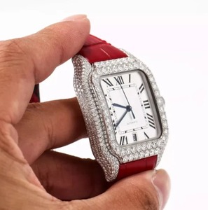 Reloj Automático Mecánico de Lujo, Estilo Hip Hop, con Esfera Analógica de Números Romanos, Caja de Acero Inoxidable, Cristal de Zafiro y Correa de Goma - Product Image 4