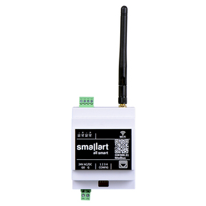 Smallart GW300.31 Modbus RTU主网关控制器，带2个RS-485端口24v交流/DC电源DIN导轨外壳 - Product Image 2