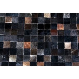 Tapis en cuir Aubusson fait main de luxe pour salon et entrée - Product Image 5