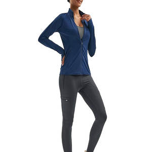 Leggings d'entraînement personnalisés taille haute pour femmes pour l'entraînement physique Gym et look de rue avec fermeture à la taille élastique Logo personnalisable - Product Image 5