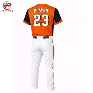 Uniforme de baseball respirant de haute qualité sur mesure, manches courtes, maillot de football, uniforme de baseball en vrac - Product Image 3
