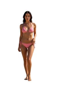 Conjunto de Bikini Triangular con Tirantes Personalizado, Traje de Baño Sexy con Lazos Laterales para Mujer, Traje de Baño de Dos Piezas de Alta Calidad al por Mayor - Product Image 5
