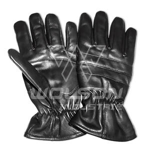 Gants chauds en cuir véritable d'agneau pour hommes Gants d'habillage en peau de mouton de couleur personnalisée compatibles avec l'écran tactile pour le sport Vente en gros - Product Image 1