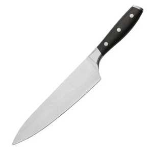 Venta Directa de Fábrica: Cuchillo Santoku de Acero Inoxidable de 8 Pulgadas con Mango de Madera Ecológico para Cocina, Repostería y Panadería - Product Image 4