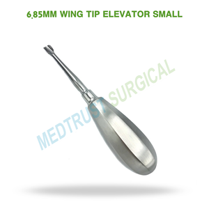 Élévateur dentaire chirurgical à pointe d'aile de 6,85 mm, petit modèle 503, pour extraction dentaire et élévation radiculaire - Product Image 2