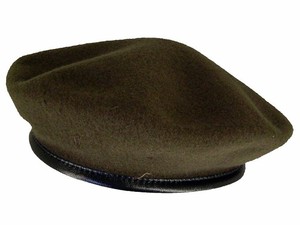 Casquette/chapeaux de béret en laine uniforme de haute qualité OEM-logo sur mesure, design et badge en métal personnalisé pour hommes/femmes - Product Image 5
