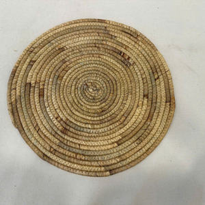 Luxury Round Water Hyacinth <b>Plate</b> Liner-Eco-Friendly <b>Mats</b> & Pads - Product Image 2