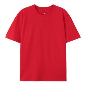 Camiseta Informal de Verano para Hombre, de Algodón, Talla Grande, sin Cuello, con Estampado Sólido, Camisas de Franela Teñidas Lisas para Adultos - Product Image 5