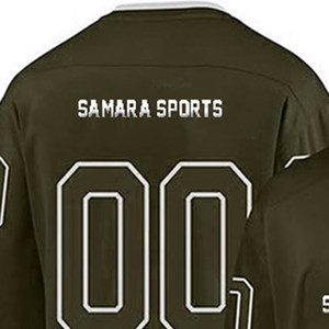 Camiseta de hockey sobre hielo sublimada de diseño personalizado, nombre del equipo hecho a medida/OEM para deportes y entrenamiento, camisetas impresas de hockey sobre hielo - Product Image 5