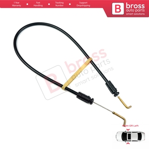 Cable Bowden del mecanismo de bloqueo de la cerradura de la puerta interior delantera BDP70 813101E030 para Accent MC 4/5 puertas NO PARA 2/3 PUERTAS - Product Image 2
