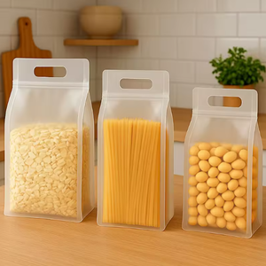 Custom Logo Square Bottom <b>Zip</b> <b>Lock</b> Pouch Food Packaging <b>Bag</b> for Coffee Bean Powder - Product Image 5