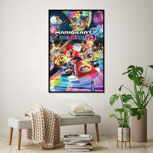 Póster de Super Mario Kart 8 (Deluxe), Placa Decorativa de Mario para Pared - Product Image 4