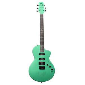 Guitarra Eléctrica NEBULA Verde Menta Modelo 0982052 de 6 Cuerdas con Pastillas H-H-H y Acabado Pintado - Product Image 3