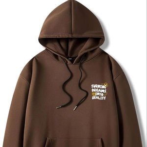 Unisex 420gsm invierno moda pulóver recortado de gran tamaño lavado ácido Sudadera con capucha peso pesado Boxy sudadera térmica Terry bordado - Product Image 1