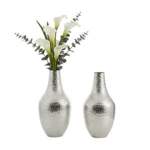 Elegante Jarrón Decorativo de Aluminio con Acabado Dorado Martillado, Jarrón Metálico para Flores, Decoración para Sala de Estar, Precio Accesible - Product Image 6