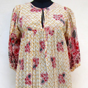 Meilleures ventes Design floral rayonne solide A-ligne longues robes Maxi pour l'été porter des femmes bouton décoration pour les exportateurs indiens - Product Image 1