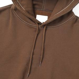 Vente en gros de sweat à capuche personnalisé de haute qualité 100% coton pour l'hiver vêtements de rue à la mode pour hommes sweatshirts - Product Image 3