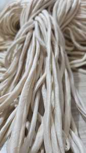 Custom made Custom made handmade Quilted Cords from Recycled Sari <b>Silk</b> Ribbons. Ideal for Jewelry making, bag handles - Product Image 2