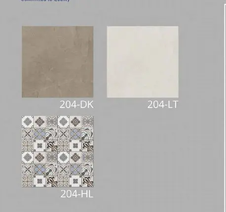 모로칸 _ HL Dk & LT 600x600mm 새틴 매트 마감 Novac 세라믹 LLP 인도 유리화 타일 바닥 및 벽 적용 204 없음