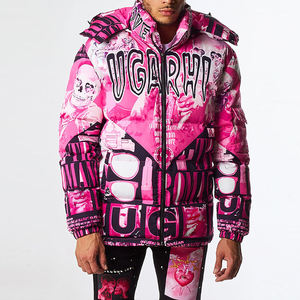 เสื้อแจ็คเก็ตพัฟเฟอร์แบบมีฮู้ด แขนยาว ซิปเต็มตัว ผ้าแคนวาส คอตั้ง กันน้ำ บุหนา ระบายอากาศได้ดี แฟชั่นสำหรับฤดูร้อน - Product Image 5