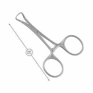 Pinza para Toallas Backhaus de 3.5 Pulgadas, Acero Inoxidable de Grado Médico de Alta Calidad con Clip para Gestión de Tuberías y Cables - Product Image 2