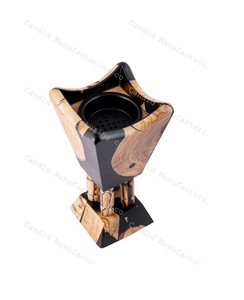 Custom Design Wood Resin Bakhoor Burner Mubkhar for <b>Ramadan</b> <b>Mubarak</b> Latest Bakhoor by Candid Manufacturing Co - Product Image 2