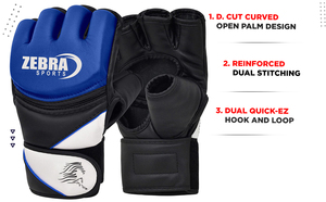 Gants de boxe demi-doigt en cuir PU de haute qualité conçus sur mesure pour l'entraînement avec des fonctionnalités de poinçonnage Nouvelle Collection-Vente en gros - Product Image 6
