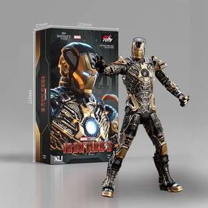 โมเดลของเล่นไอรอนแมน MK41 ทำจากพลาสติก ของสะสมอนิเมะ สภาพใหม่ เหมาะสำหรับการสะสมและตกแต่ง ธีมหุ่นยนต์ - Product Image 5