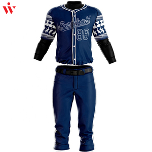 Uniforme de béisbol ligero 2023, ropa deportiva transpirable con impresión de logotipo personalizado de alta calidad en varios colores, estilo de conjunto - Product Image 4