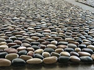Mosaico de piedra Guijarro Mosaico Piedra Mosaico Arte | Instalación gratuita en países europeos - Product Image 2