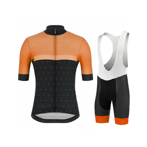 Mignon conception été cyclisme maillot ensemble hommes séchage rapide à manches courtes haut ensemble route VTT équipement d'équitation - Product Image 6