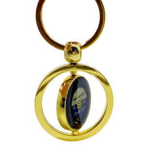 พวงกุญแจโลหะผสมสังกะสีรูปการ์ตูนแฟชั่นพร้อมโลโก้บริษัทตามสั่ง - Product Image 5