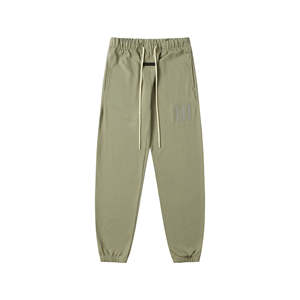 Conjunto Deportivo Personalizado OEM para Otoño, Sudadera con Capucha FOG y Pantalones Deportivos Unisex, Color Negro, 100% Algodón, Transpirable, Deportivo - Product Image 3