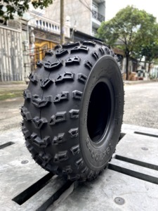 ยางนอกรถ ATV รุ่น KUMA K407 ผลิตจากยางธรรมชาติผสมไนลอน ผลิตในเวียดนาม คุณภาพสูง ยางใหม่ 4PR/6PR สีดำ รับประกัน 12 เดือน ระยะทาง 20000 กม. - Product Image 2