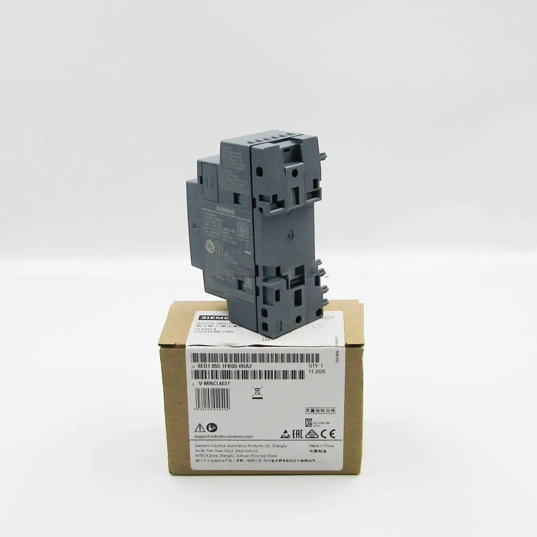 6ED1055-1MB00-0BA2 Siemens LOGO SPS SIMATIC DM8 12/24R Erweiterungs modul 24V DC 1,5 A Digitale E/A-Hochwertige SPS