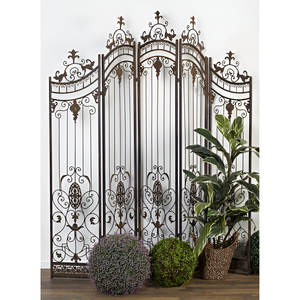 Modern Laser Cut Panel Sliding Room <b>Divider</b> Wall 304 Stainless Steel Foldable Partition Privacy <b>Screen</b> for Office Salon Home - Product Image 2